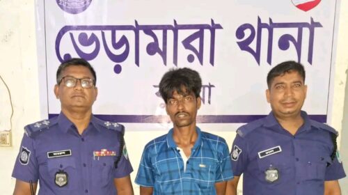 ভেড়ামারা থানা পুলিশ কর্তৃক ১৫০ পিচ ট্যাপেন্টাডল ট্যাবলেট উদ্ধার। গ্রে*ফ*তার ০১ জন